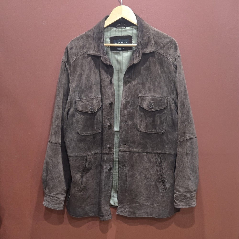 Suede jacket by Mark Shale - Picture 3 of 5
